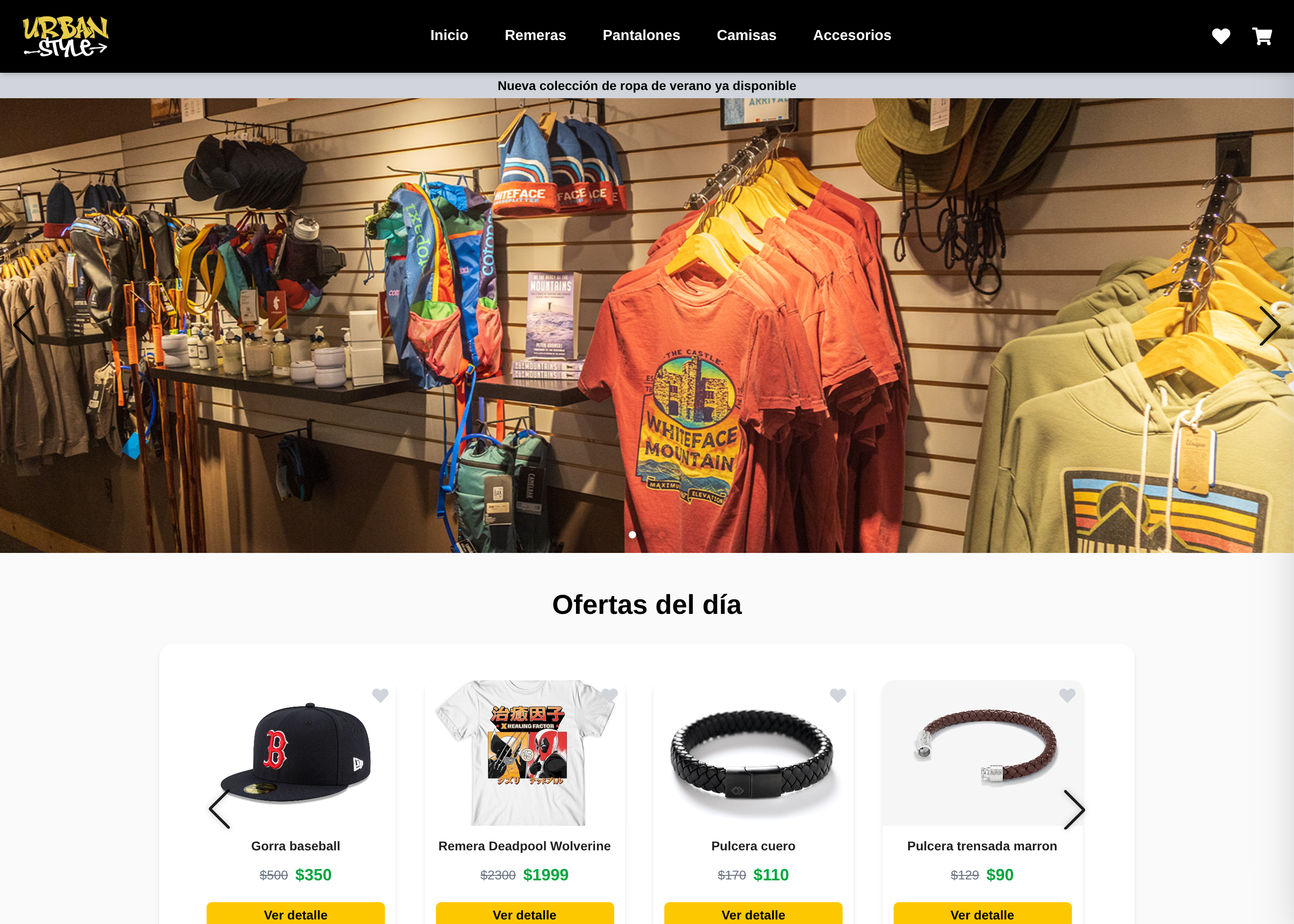 Proyecto: Urban Style E-commerce